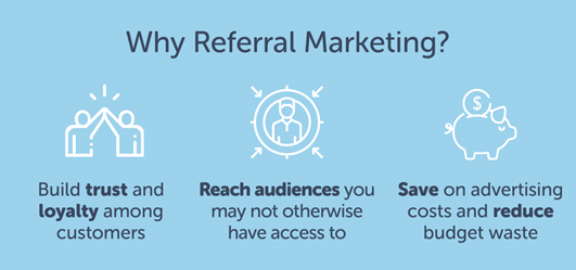 ADVANTAGES OF REFERRAL MARKETING